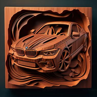 3D модель BMW 6 G32 (STL)